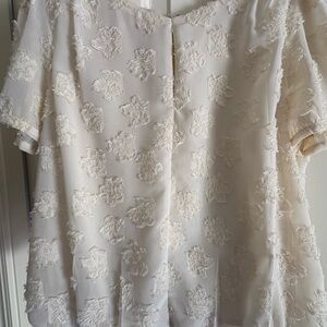 Ellison Cream Textured Fabric